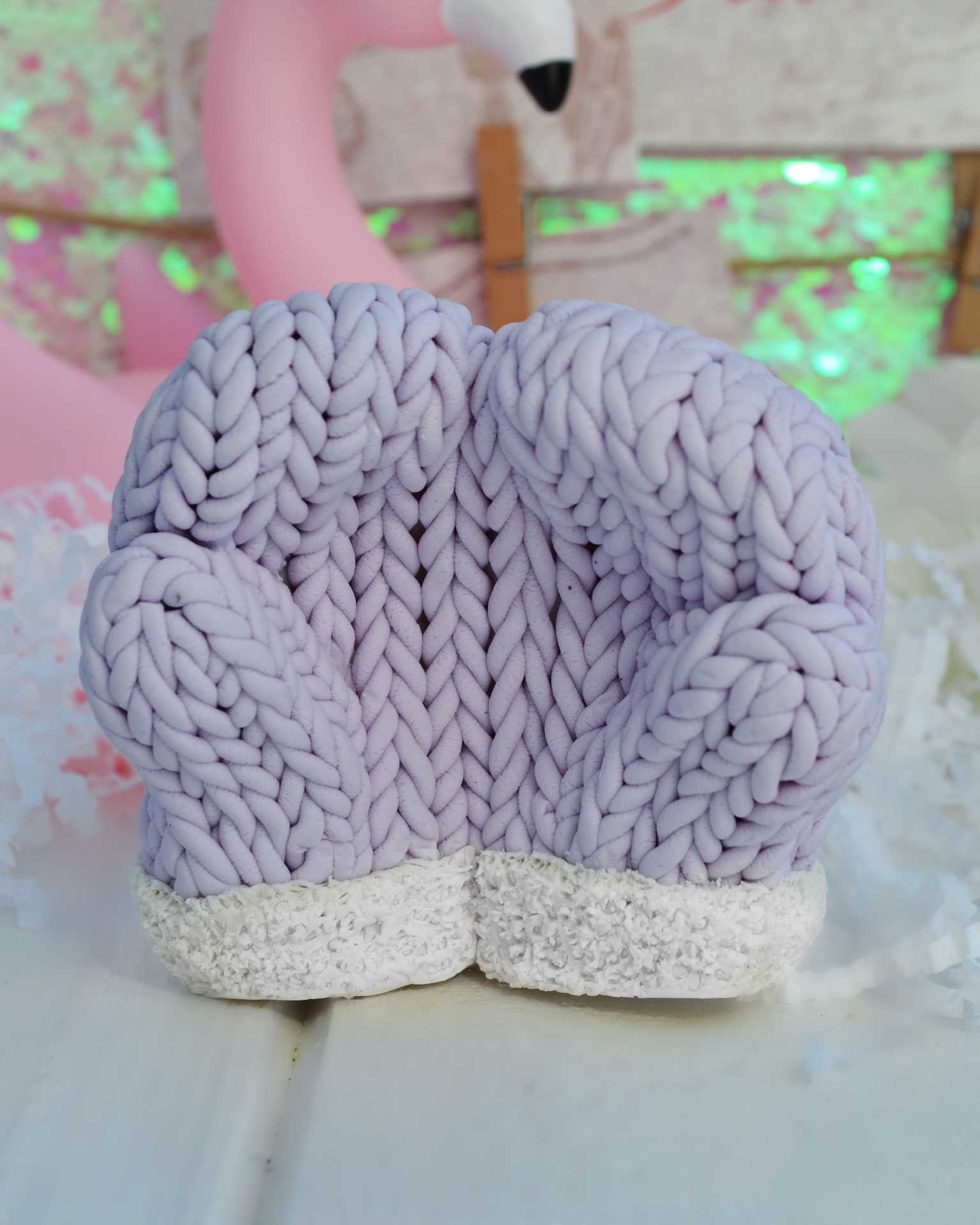 10045 Форма "Вязаные рукавички S" силикон HobbyPage 