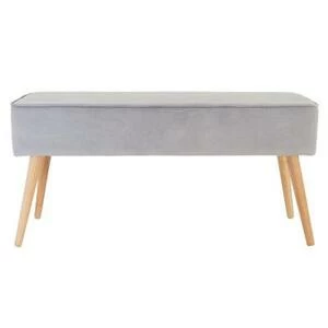 Кушетка Popy, светло-серая