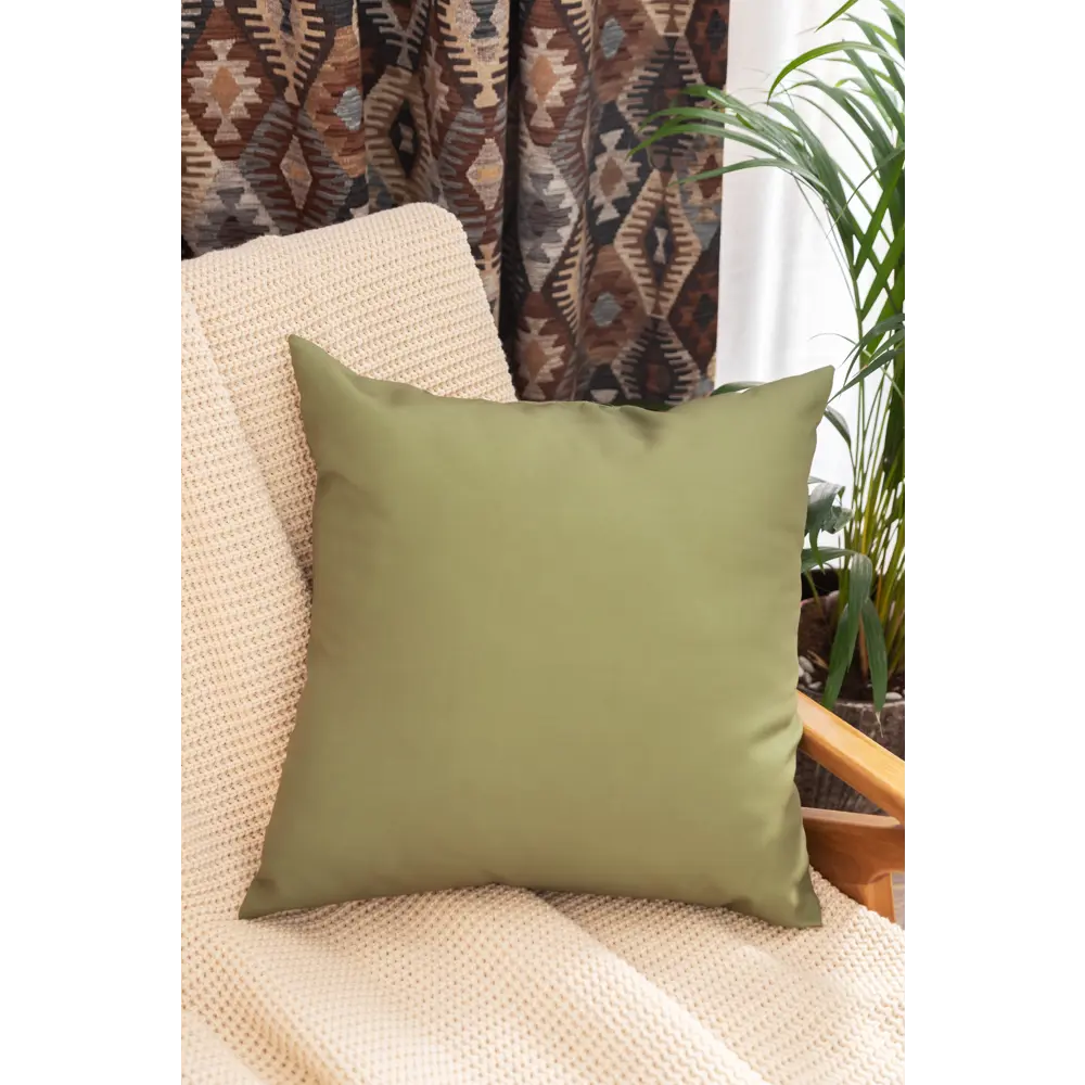 Подушка «Яркость» 50x50 см цвет зелёный SEASONS STLM-2126560 - Вид №4