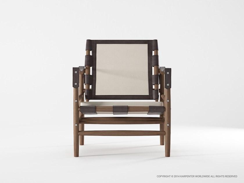 KARPENTER Кресло из дерева с подлокотниками Nomad sun-id-1361878 - Вид №2