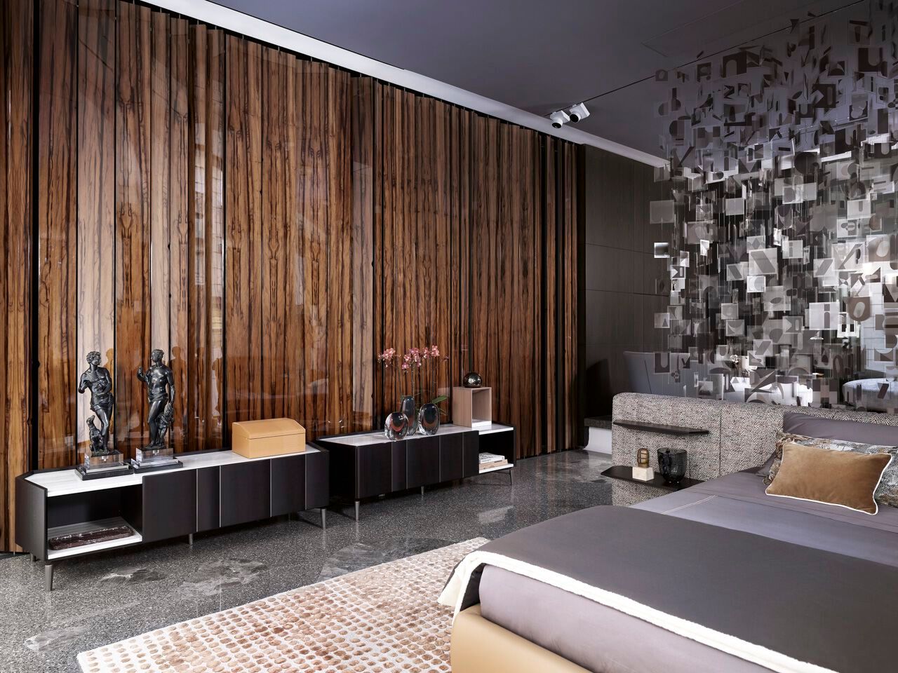 Деревянный шкаф с ящиками Giorgetti Delphi ARCH-00138481 - Вид №2