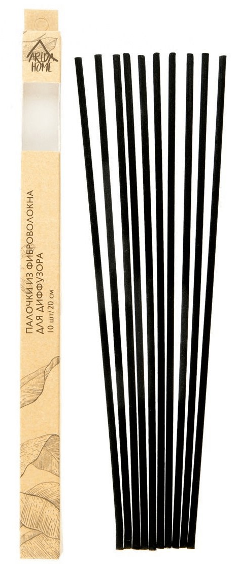 Палочки для диффузора Arida Home - 10 фибровых стержней 20 см 84168235 STLM-0046736