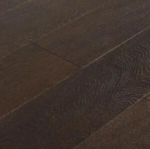 Паркетная доска Amber Wood Махагон Дуб с брашью (Текстурированная) 1860х148 мм.