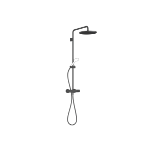 EDITION PRO Showerpipe с термостатом для душа и набором для ручного душа - матовый черный