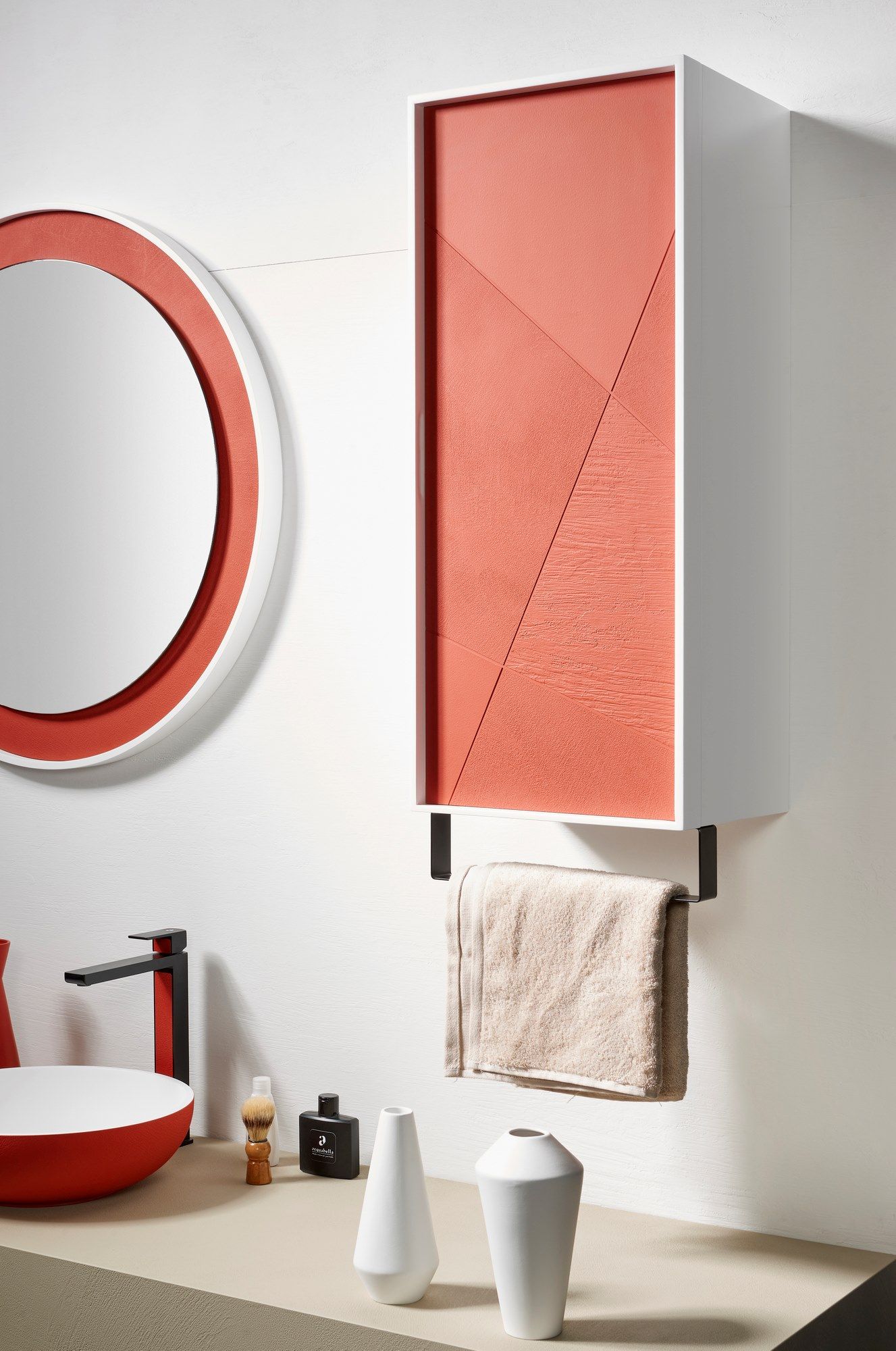 Колонна для ванной комнаты в Акроне© с дверями Acquabella Show ARCH-00085207