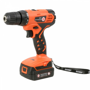 43800 Калибр Аккумуляторная дрель (Li-Ion) ДА-14,4/2+