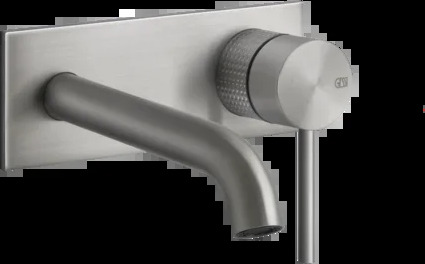 Смеситель для умывальника 54488 239 Gessi Gessi316 ПОЧИЩЕННАЯ ЩЕТКОЙ СТАЛЬ