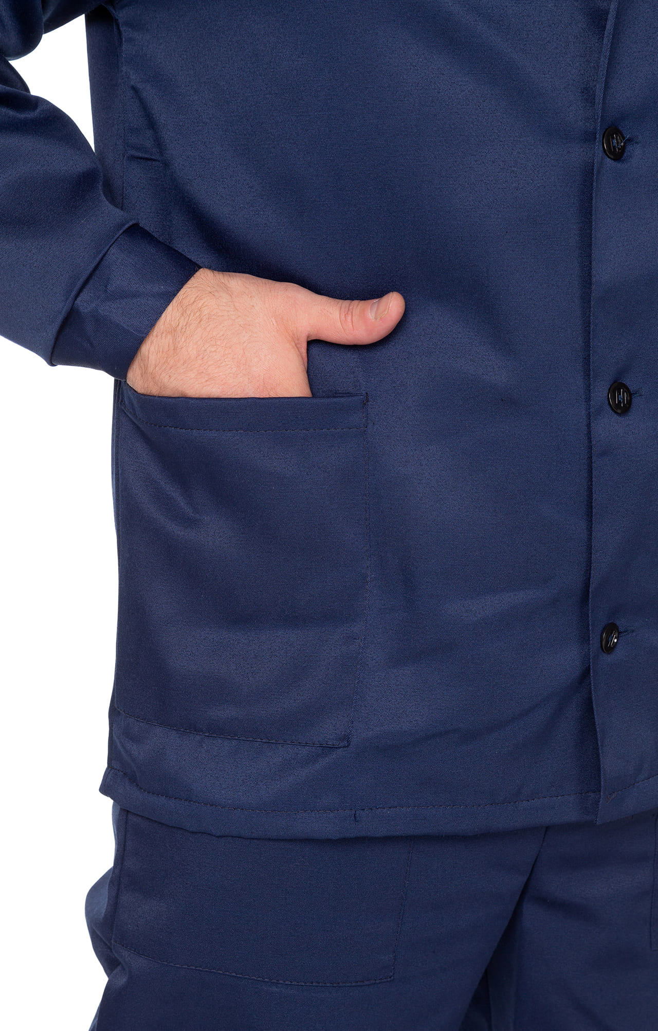 63026 Костюм Строителя темно-синий василек  Летняя спецодежда  размер 52-54/182-188  - Вид №14