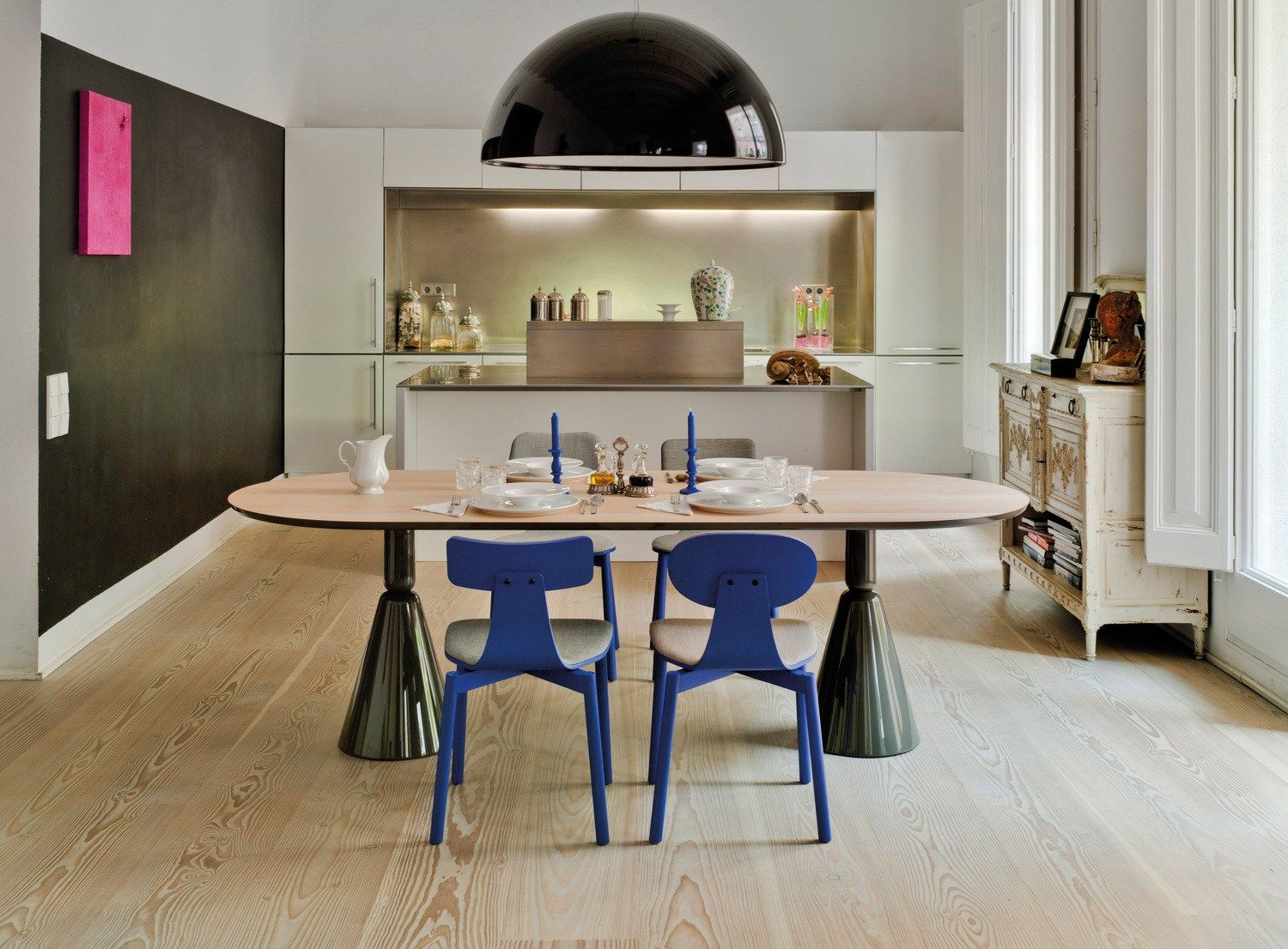 Мягкий стул из ткани SANCAL SILLA40 ARCH-00094436 - Вид №4