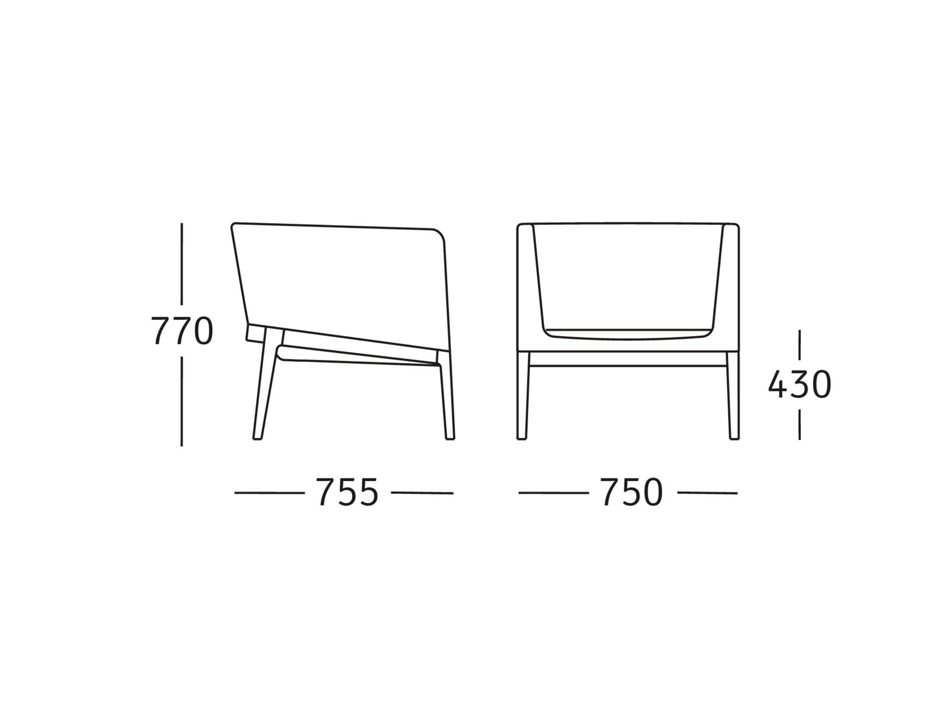 Тканевое кресло с подлокотниками ROSSIN Тонизирующее дерево ARCH-00030042 - Вид №5