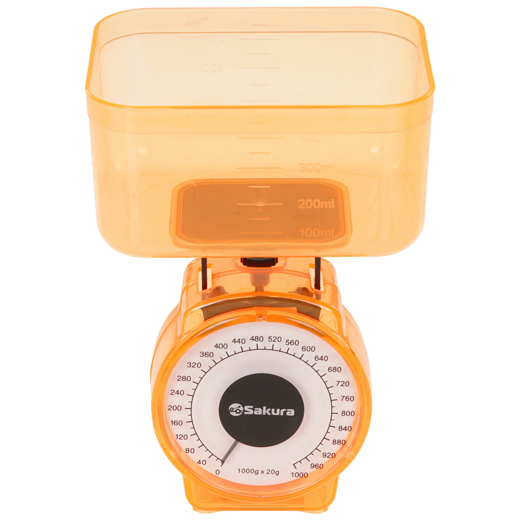 9208644 Кухонные весы SAKURA SA-6018A оранжевый STDN-0048596 - Вид №1