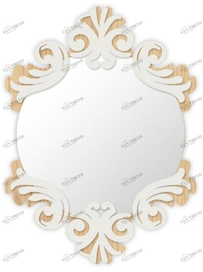 LAS Настенное зеркало в раме sun-id-1454610