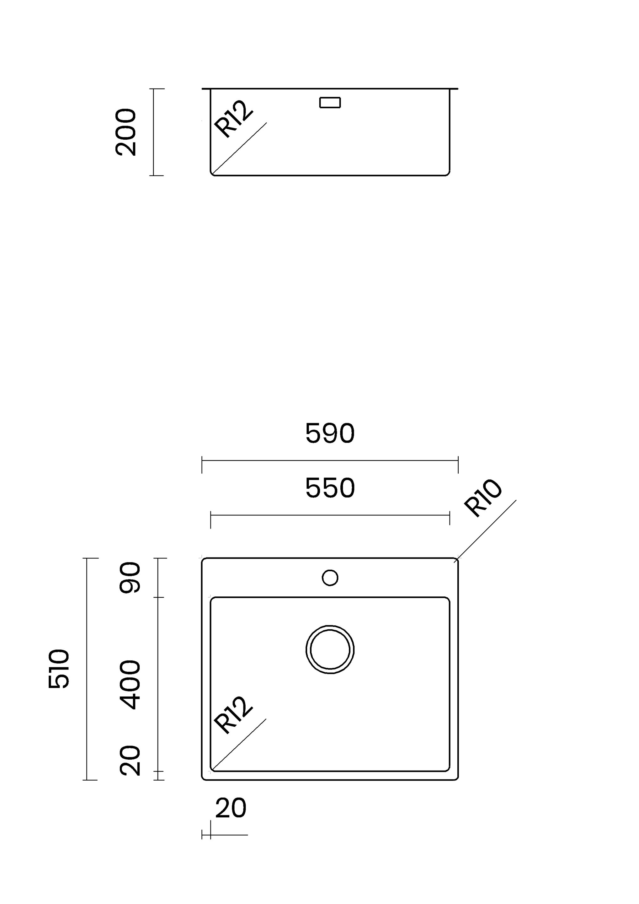 Раковина из нержавеющей стали TASCA Asolo ARCH-00117347 - Вид №20