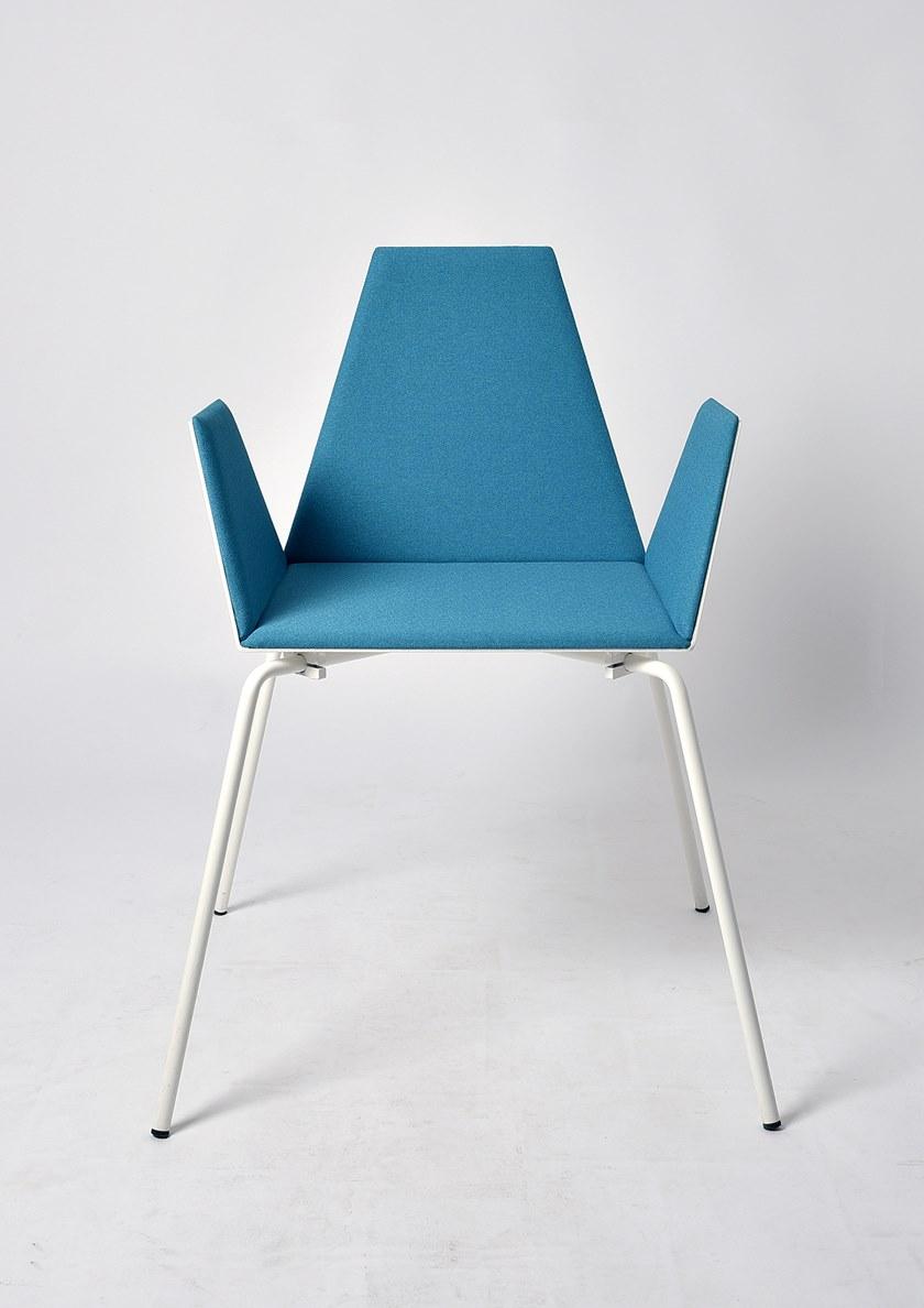 Lgtek Стул с обивкой и подлокотниками Tulipa sun-id-1461245 - Вид №2