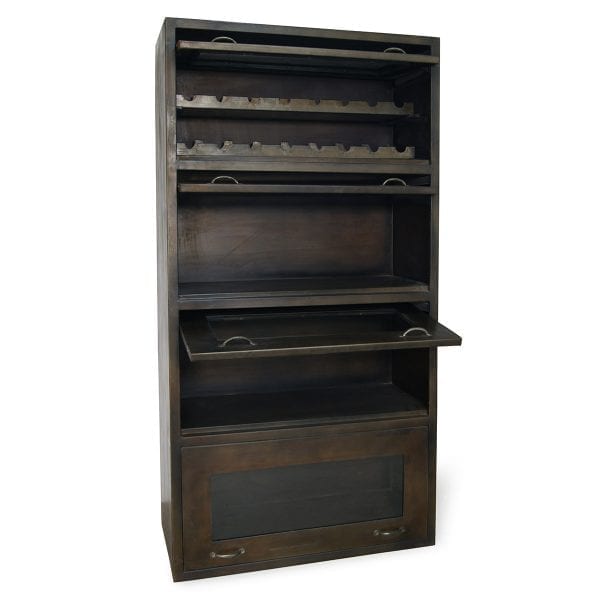 080037 Стеллаж для бутылок с полками Francisco Segarra Ehlis Santreyd 