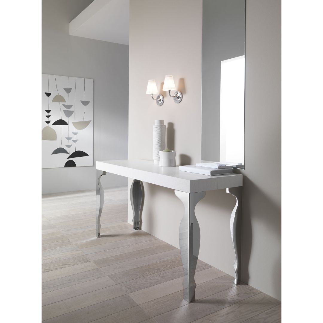 бра Fabbian D87D01 00 хром прозрачное Flow 80320 - Вид №1