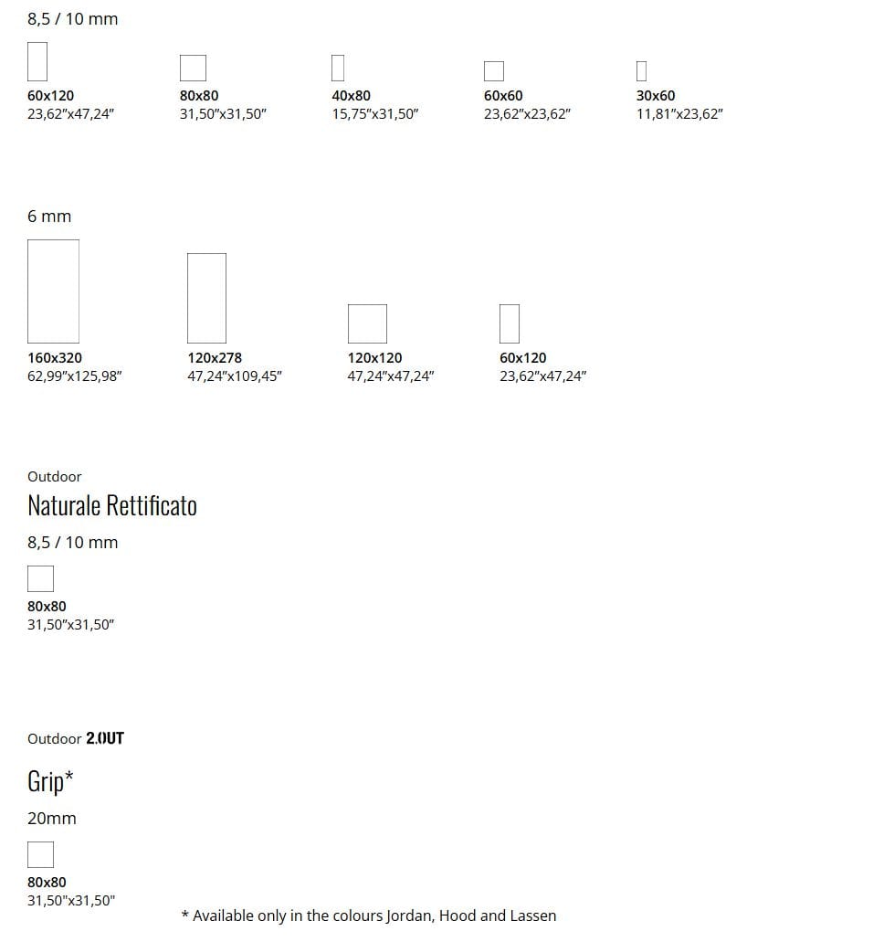 Пол / керамогранит с эффектом цемента CERAMICA FONDOVALLE Портленд ARCH-00055546 - Вид №4
