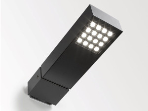 Металлическая светодиодная наружная настенная лампа