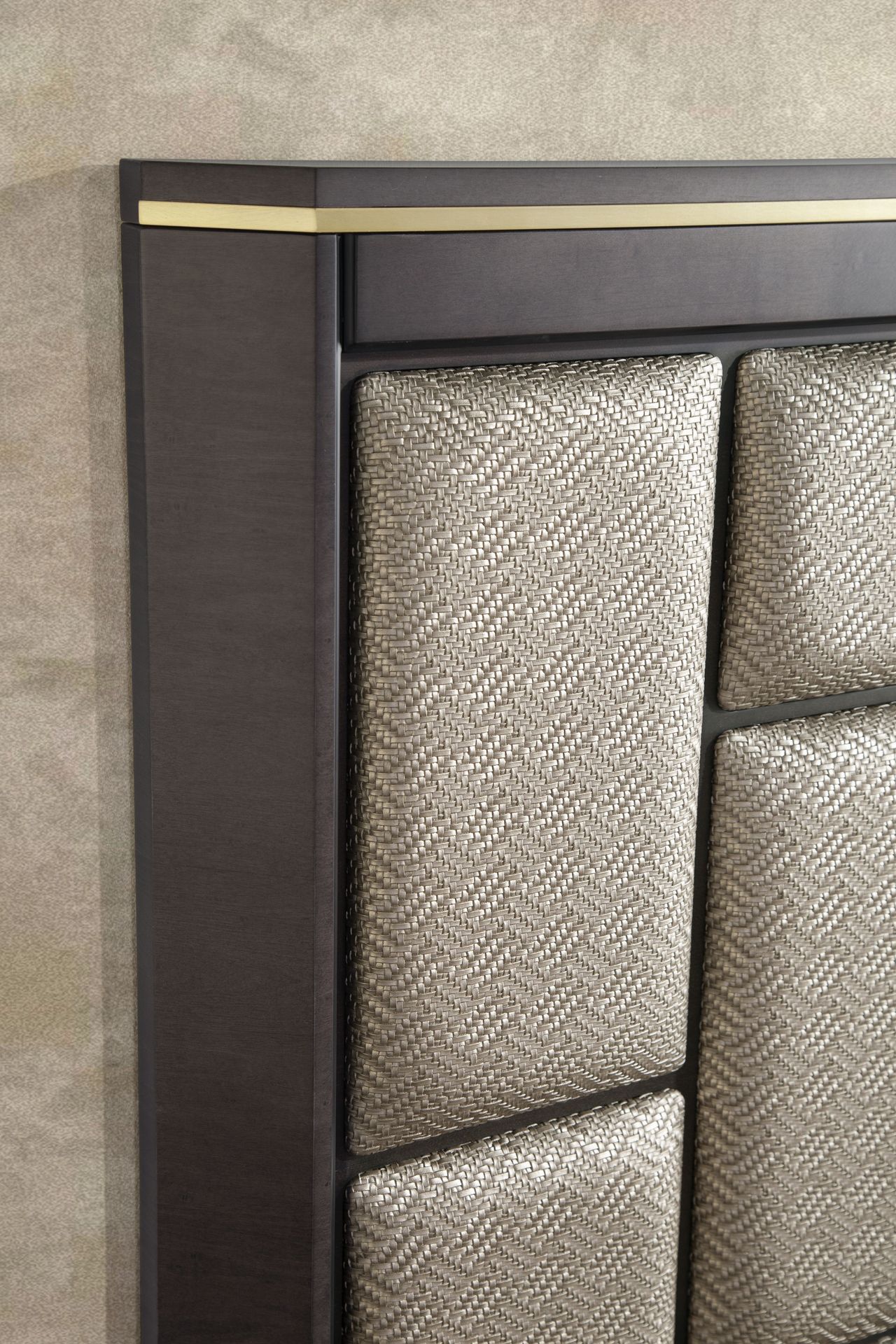 Двуспальная кровать из ткани с высоким изголовьем Hurtado Evolution ARCH-00034095 - Вид №14