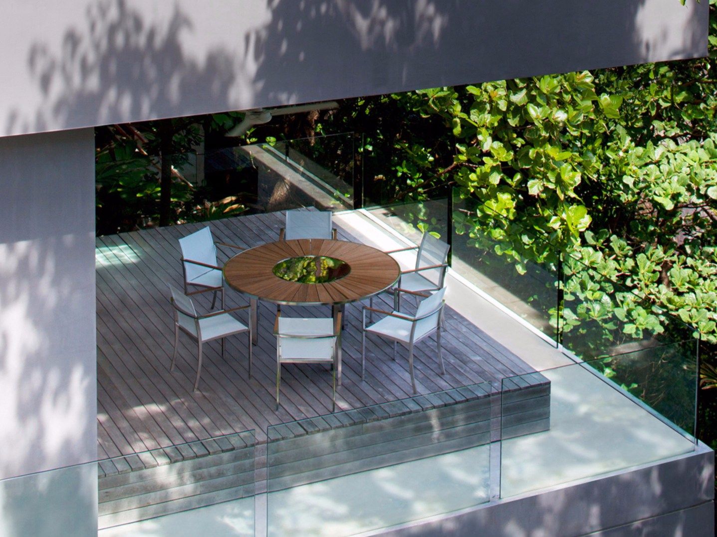 Садовый стул Batyline® с подлокотниками Royal Botania O-Zon ARCH-00062608 - Вид №3