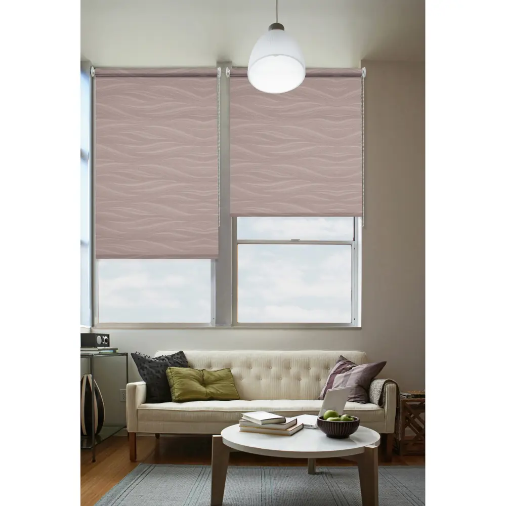 Штора рулонная «Муар», 120х175 см, цвет розовый антик ЭСКАР STLM-2007926 - Вид №4