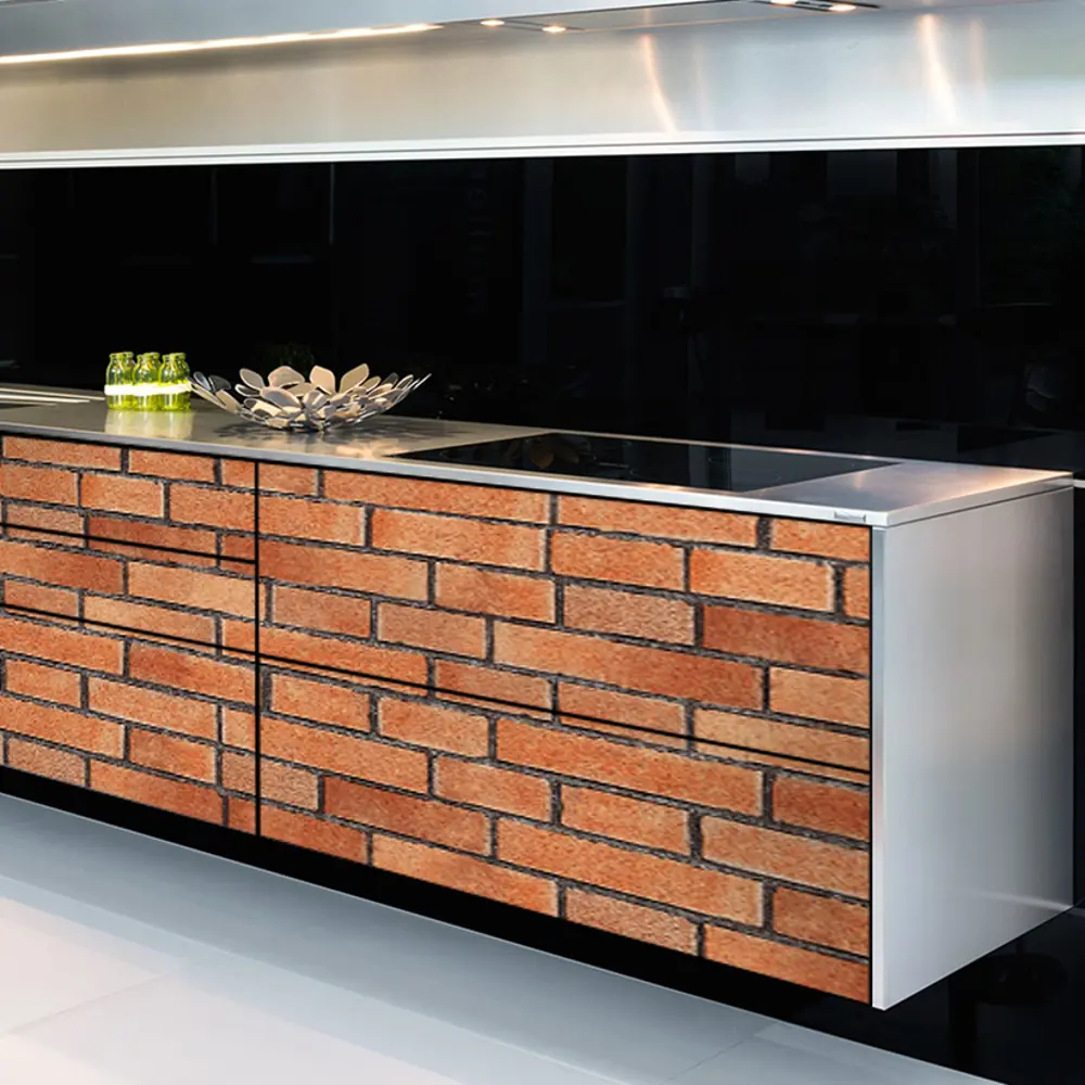 89347295 Пленка самоклеящаяся Кирпич 0.45x8 м цвет красный STLM-0818268 INSPIRE  - Вид №3