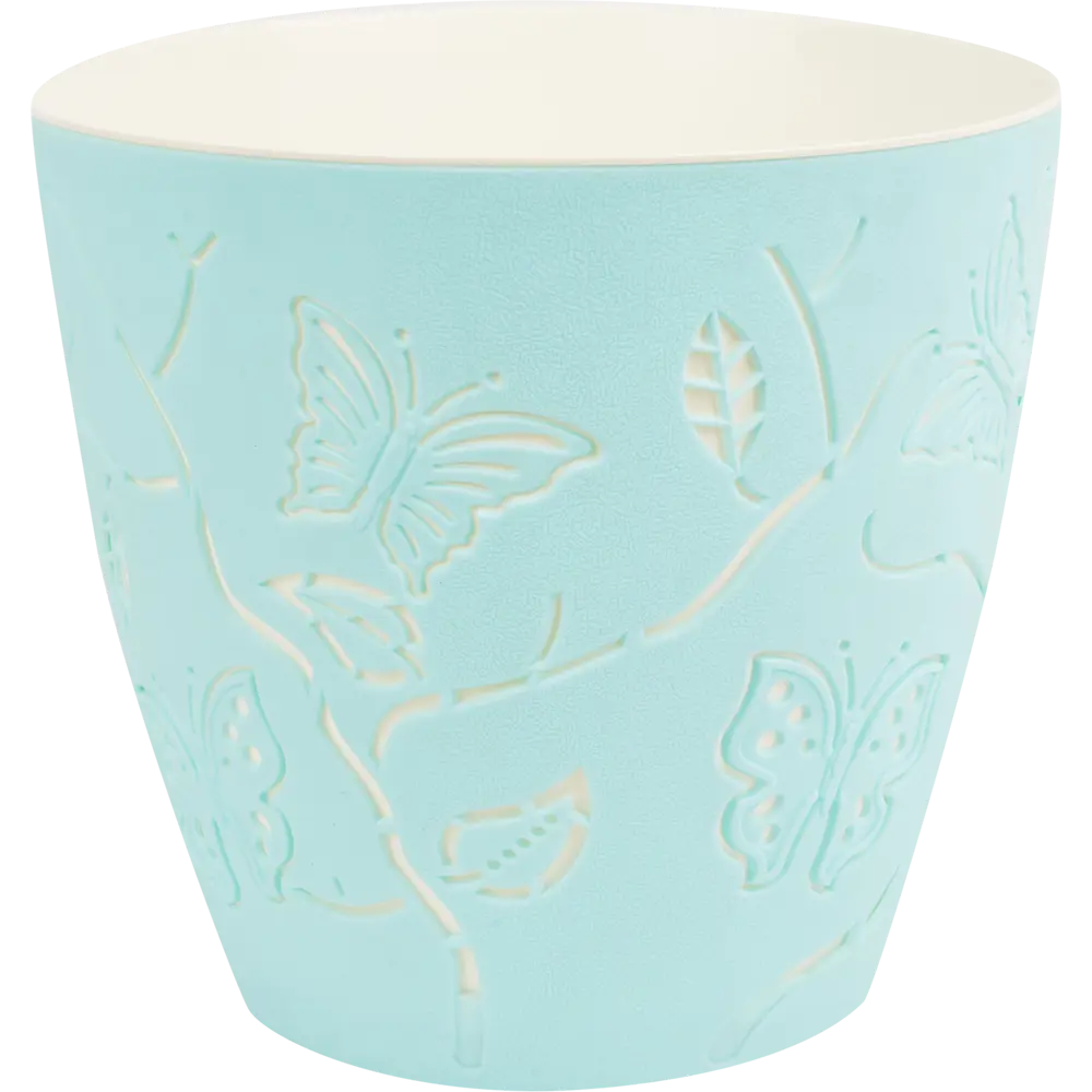 Горшок Butterflies ø 225 мм 5.3 л голубой 84253353 STLM-2111281 Santreyd