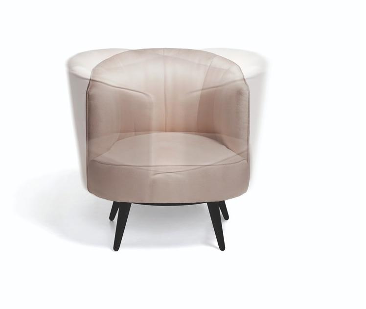 Vibieffe Вращающееся кресло из кожи или ткани sun-id-1483708 - Вид №2