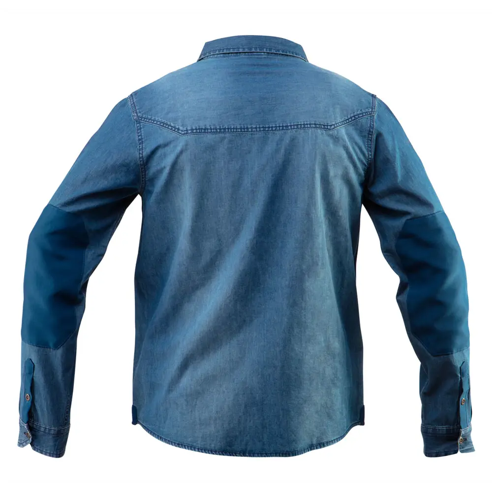 Рубашка Neo Tools Denim темно-синяя размер S рост 178 83304105 STLM-2109130 - Вид №1