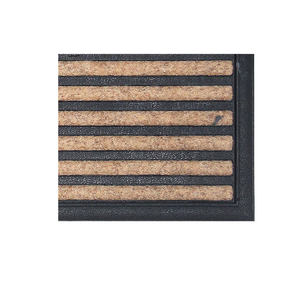 Коврик Inspire Balia STRP 25x75 см полиэстер цвет золотистый STLM-2093217 - Вид №2