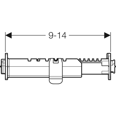 461.003.00.1 Дистанционный элемент Geberit GIS Geberit  - Вид №2