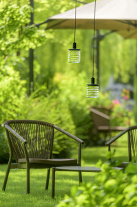 Алюминий и стекло LED открытый подвесной светильник