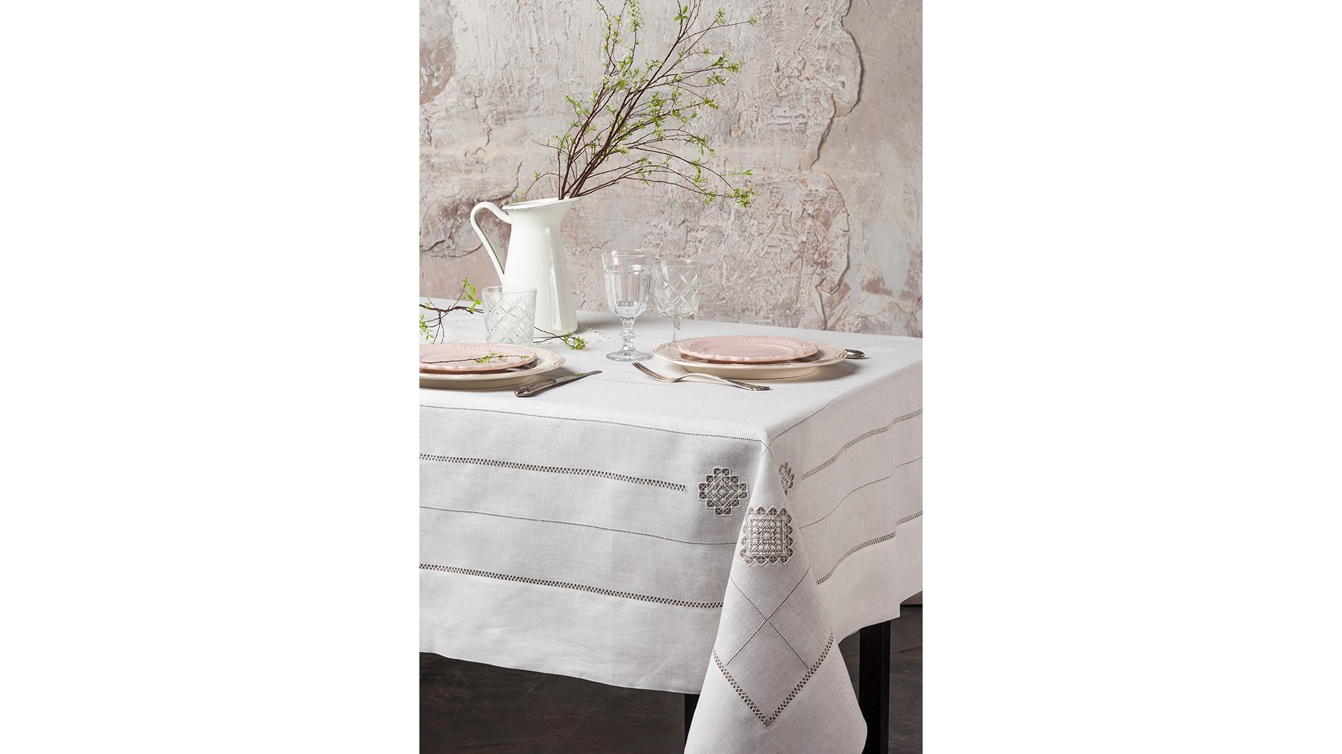 10616535 Крестецкая строчка Скатерть 220x150см Ткань  - Вид №2