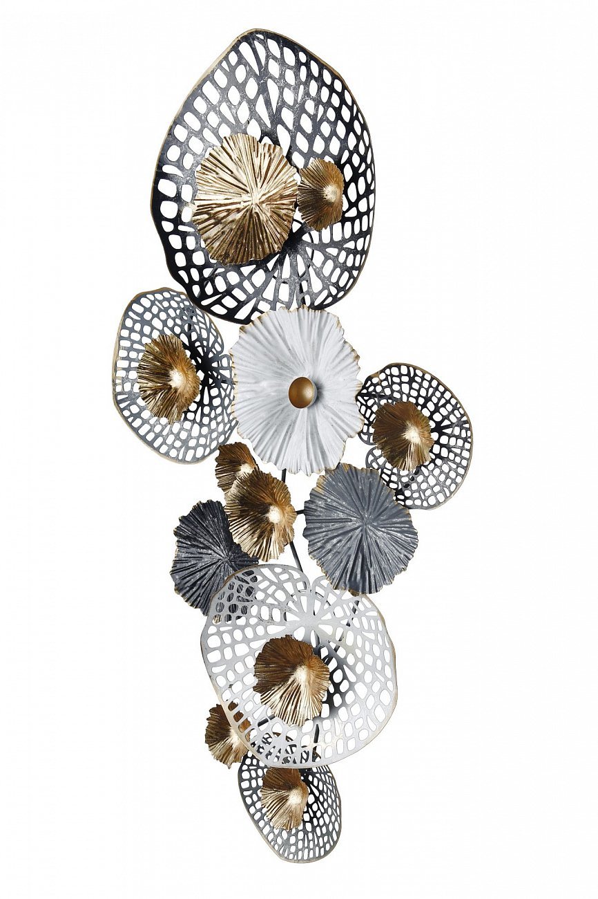 Панно настенное металлическое 91 см 93013 Tomas Stern TOMAS STERN  00-3865440 Серый  - Вид №1