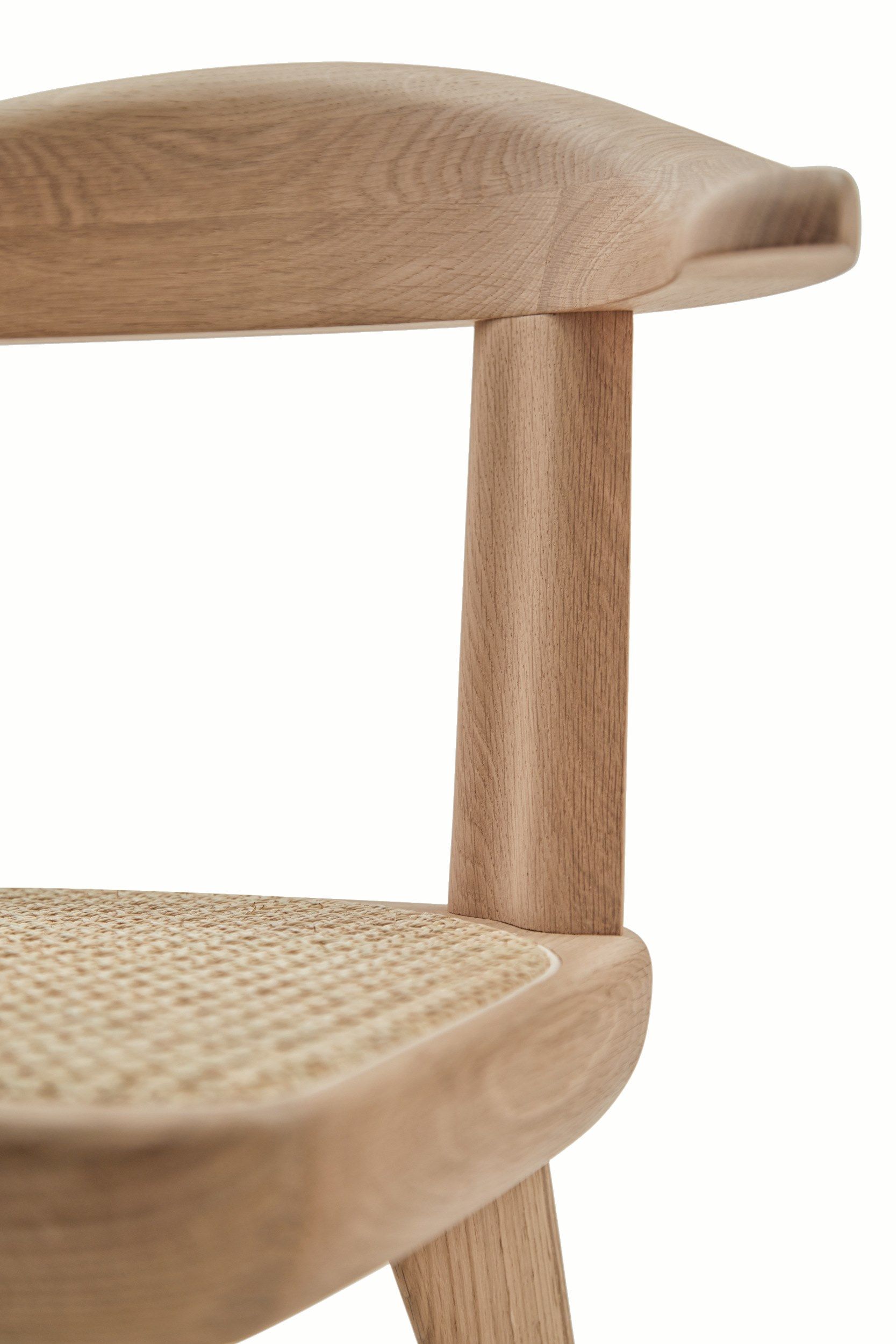 Стул из массива дерева с подлокотниками BassamFellows ARCH-00057896 - Вид №14