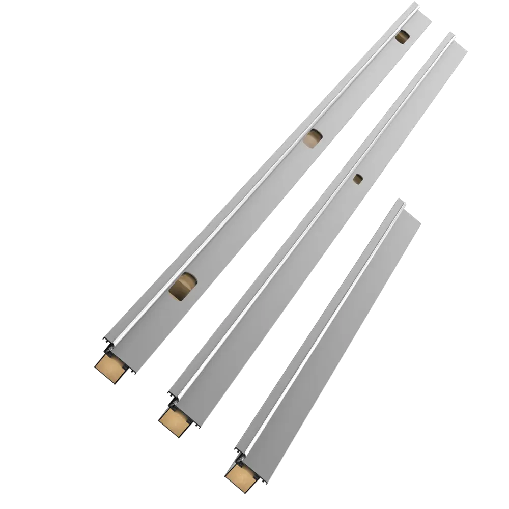 Дверная коробка Invisible 2500x65x35 мм правая прямой цвет хром (2.5 шт.) 89461466 STLM-2144643 MARKEEVDOORS 