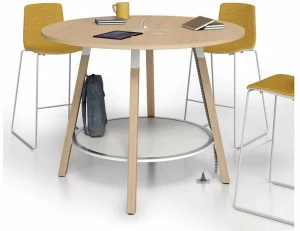 Bralco Высокий круглый стол для совещаний Polare