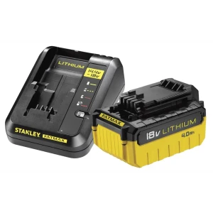 Зарядное устройство с аккумулятором Stanley Fatmax FMC694M1-QW, 18 В Li-ion 1x4 Ач
