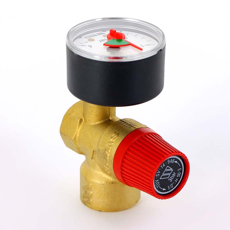 Предохранительный клапан WATTS с манометром SVM 1/2" 2,5 bar 10004647 - Вид №2