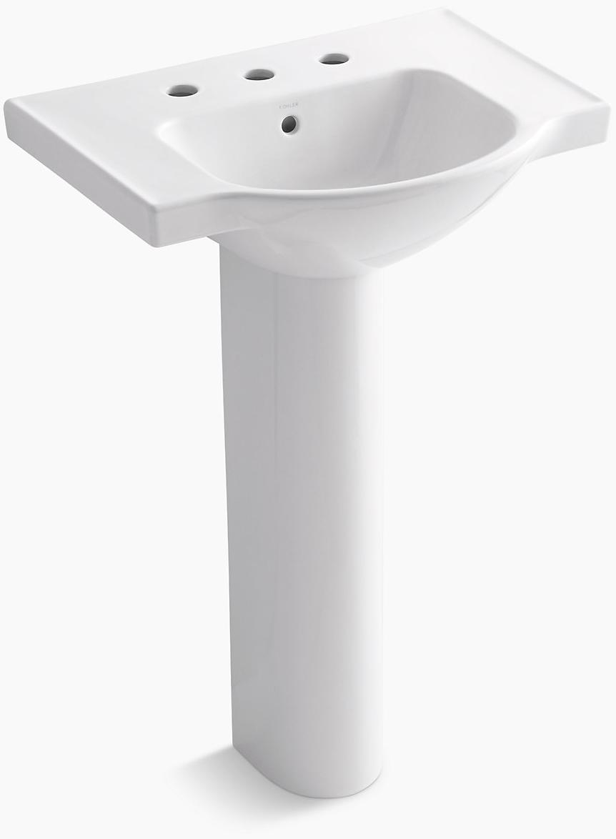 K-5266-8-96 Напольная раковина стоящая прямоугольная Kohler  - Вид №1