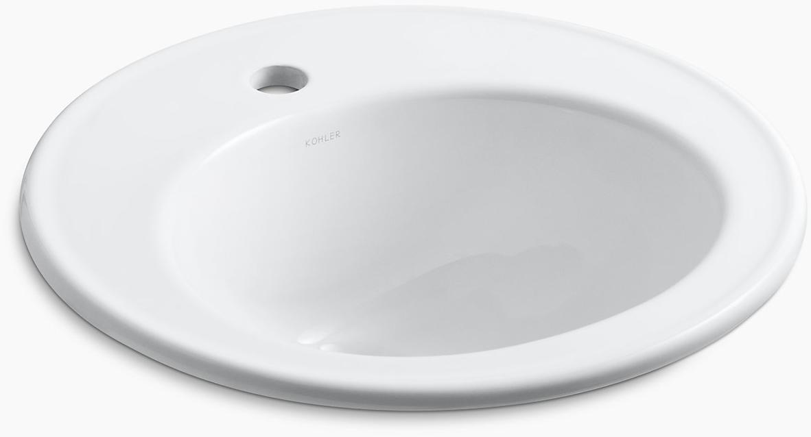 K-2202-1-0 Накладная раковина на столешницу  прямоугольная Kohler  - Вид №1