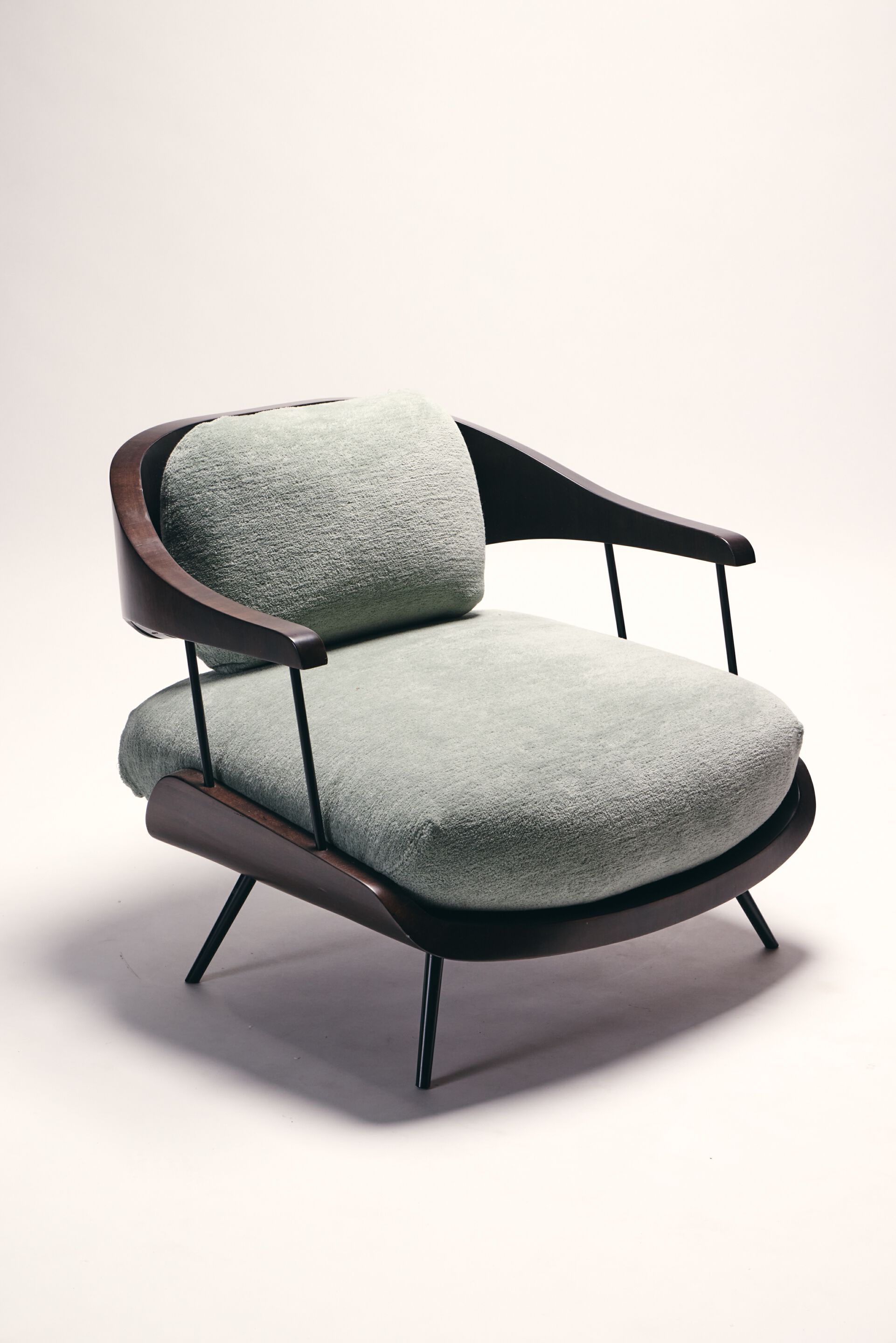 Бархатное кресло с подлокотниками REDA AMALOU DESIGN ARCH-00106803 - Вид №2