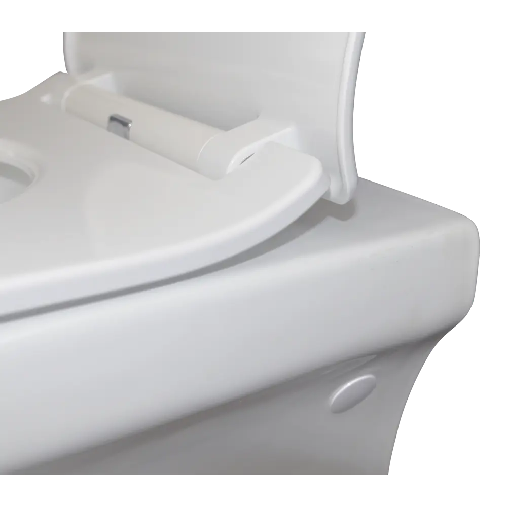 Унитаз подвесной Sensea Favori HDC520WH душевой смыв с сиденьем микролифт 83545194 STLM-2094452 - Вид №9
