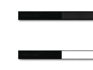 Утопленный металлический линейный профиль освещения