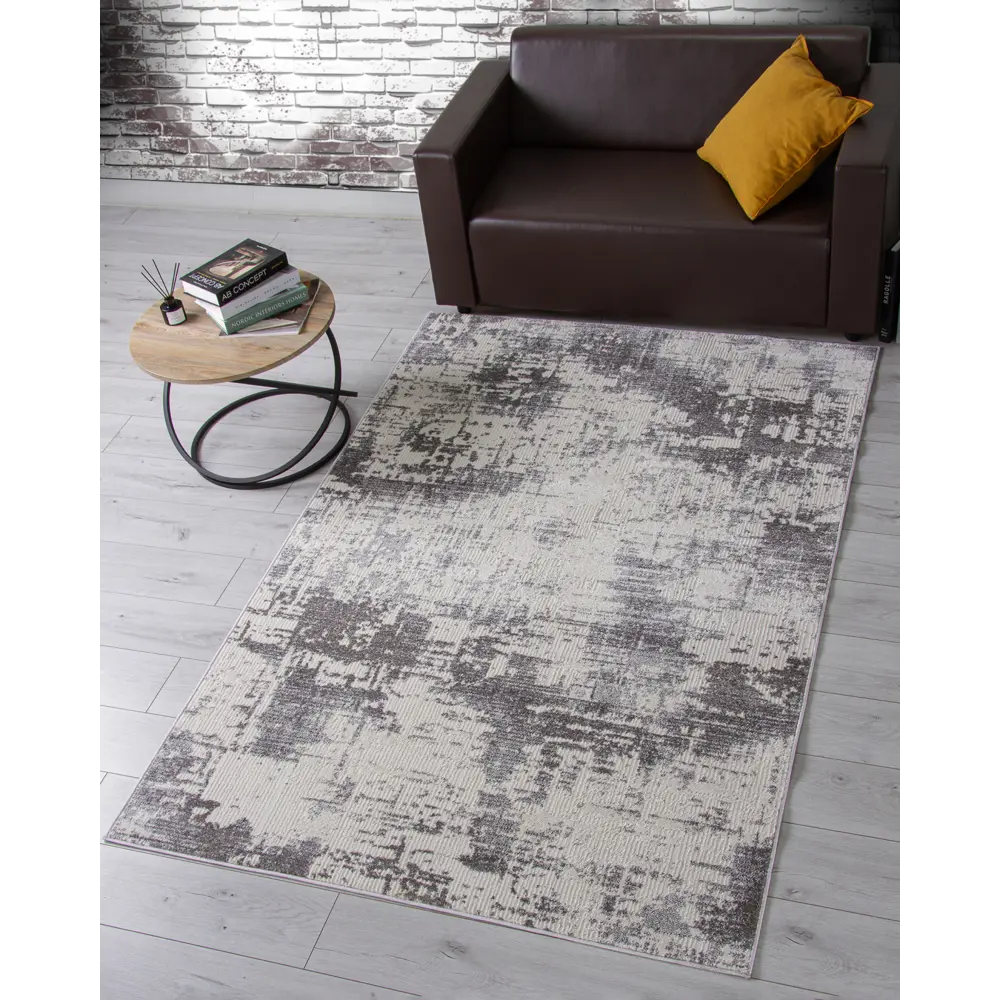 Ковер Merinos Nensi 60x110 см полипропилен L060 цвет серый STLM-2126463 - Вид №4