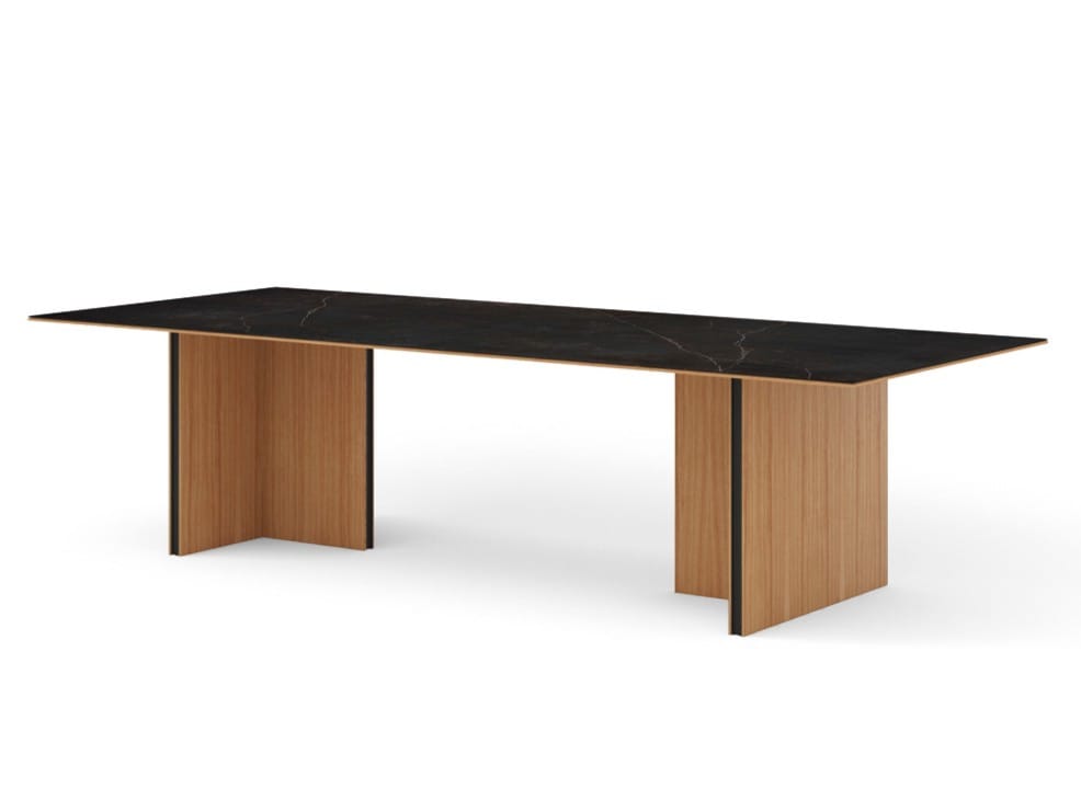 Прямоугольный керамический обеденный стол Punt Stockholm ARCH-00107976 - Вид №10