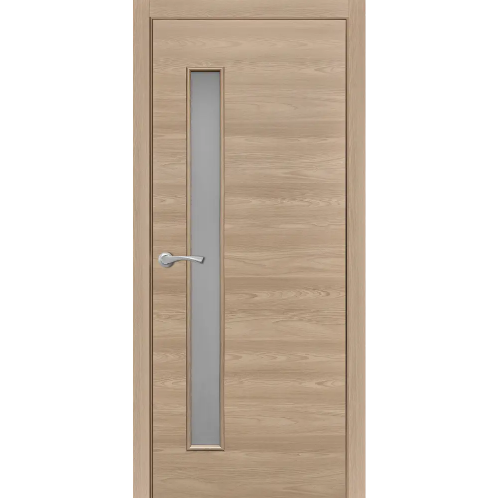 Комплект двери остекленная 60x200 см Hardflex цвет коричневый с добором 200 мм ПРИНЦИП STLM-2090401