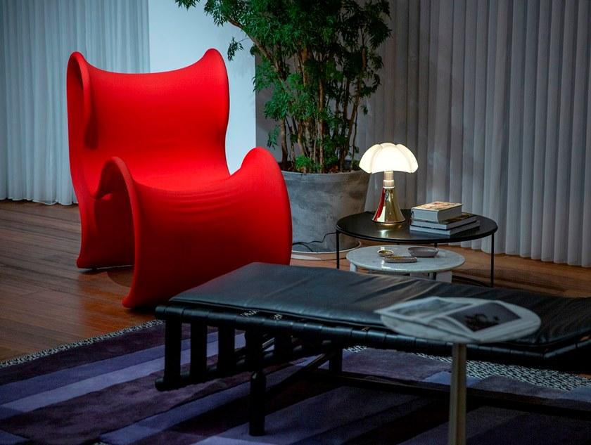 Martinelli Luce Настольная лампа из стали с абажуром из метакрилата Pipistrello 620/j - Вид №10