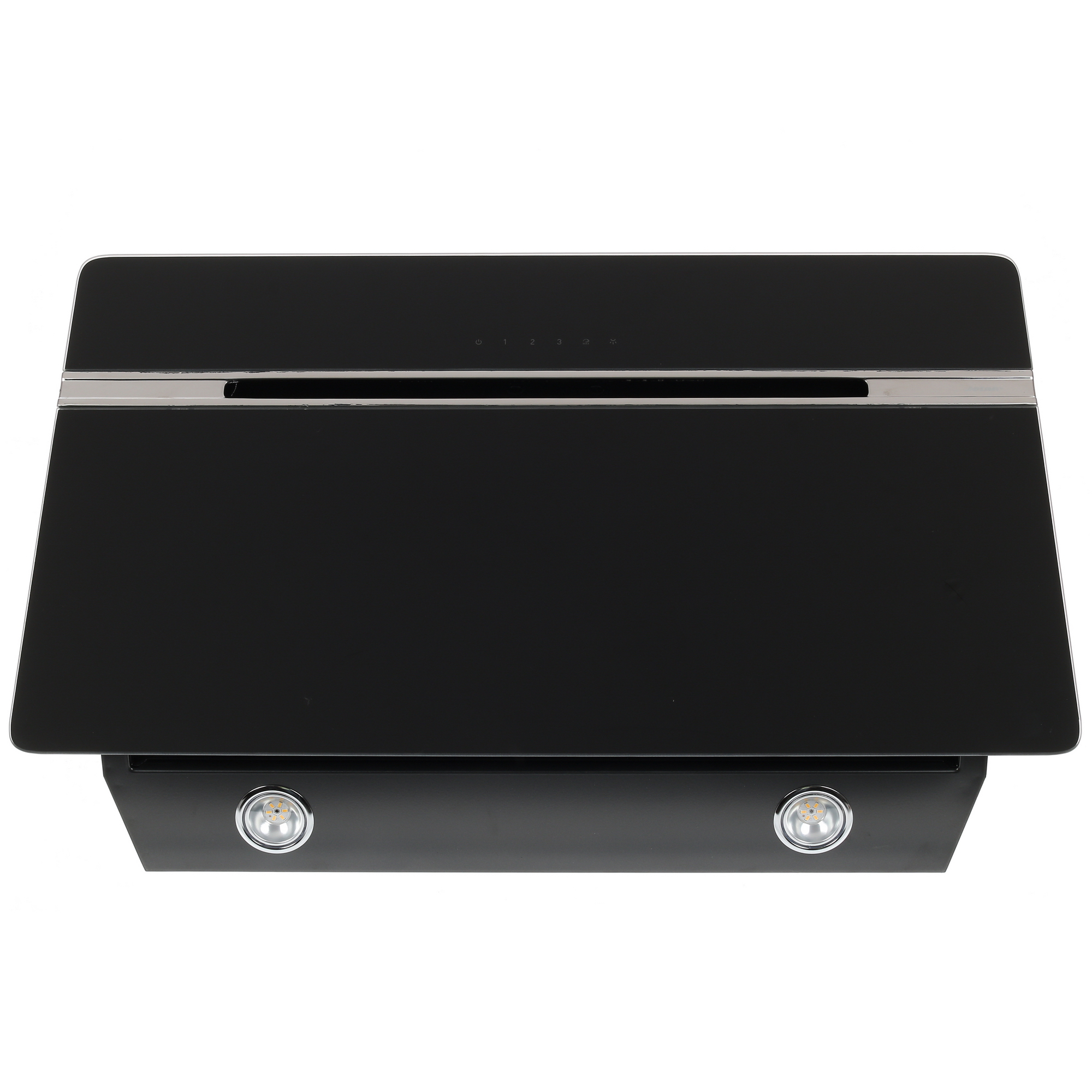 1106557 Вытяжка наклонная Jetair VIKI BL/A/90 черный/серый STDN-0079048 - Вид №1