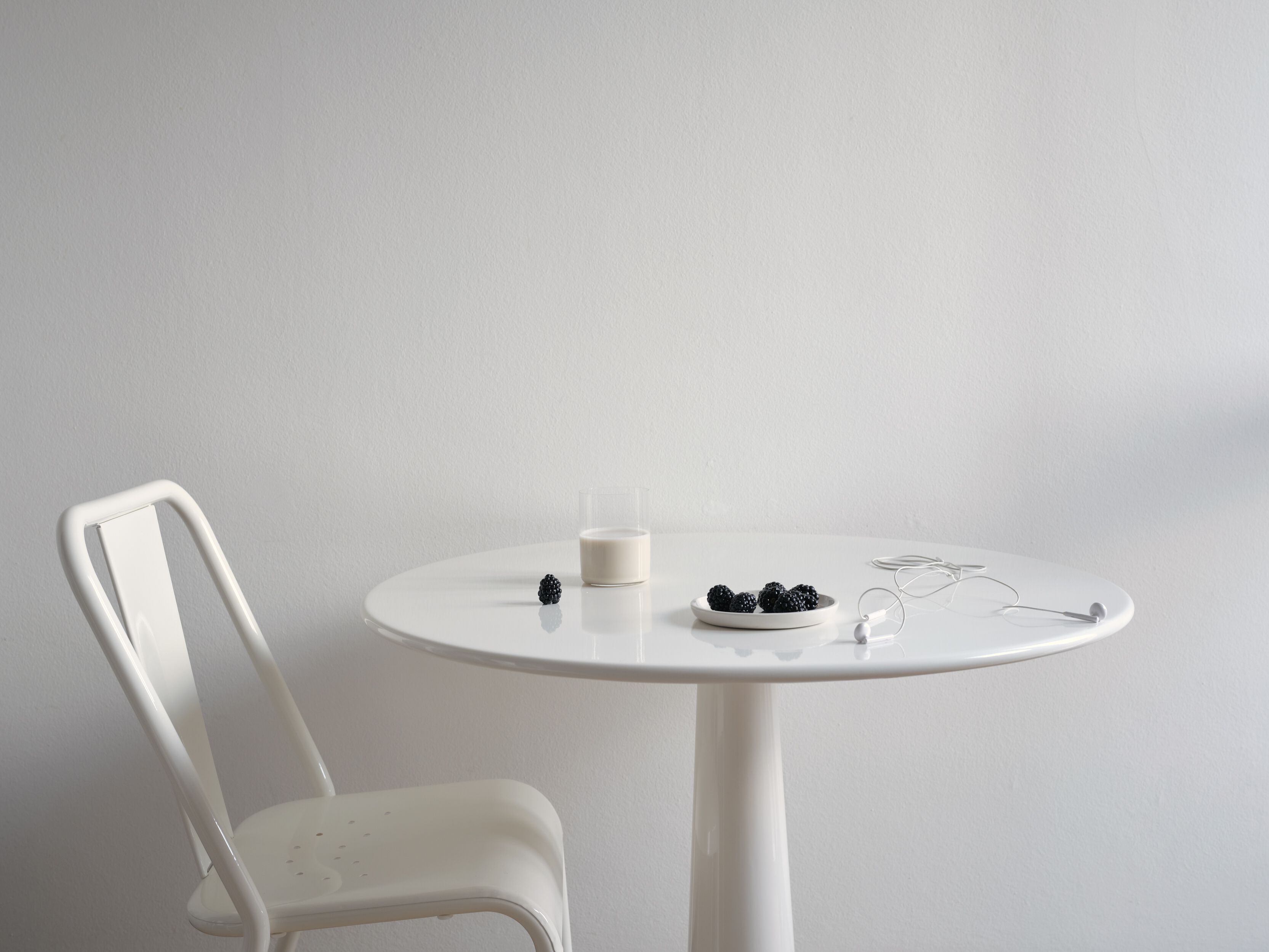 Круглый стальной обеденный стол Tolix ARCH-00076482 - Вид №4